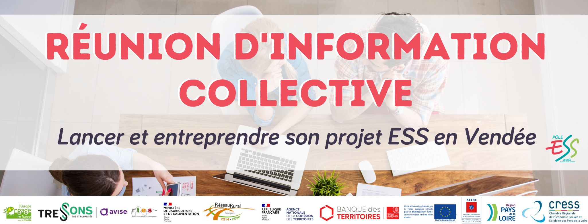 Lancer et entreprendre son projet ESS en Vendée